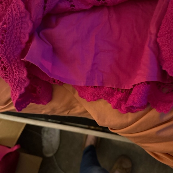 Karen Kane Fuchsia Lace Mini Dress - Picture 6 of 6